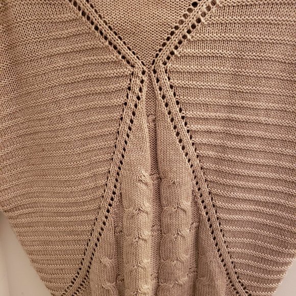 Dex Loose-Knit Short Leeves Turtleneck Sweater - Picture 4 of 7